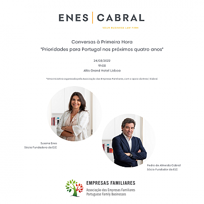 Enes | Cabral apoia "Conversas à Primeira Hora"