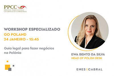 Enes | Cabral will take part in the Go Poland webinar