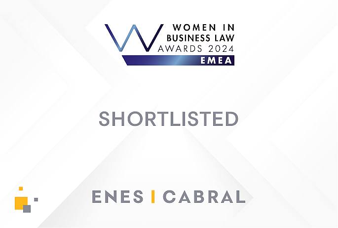 Enes | Cabral nomeada pelo "Women in Business Law Awards 2024"